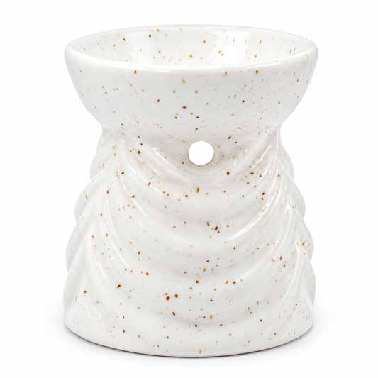 Oil Burner Geometric - Ivory