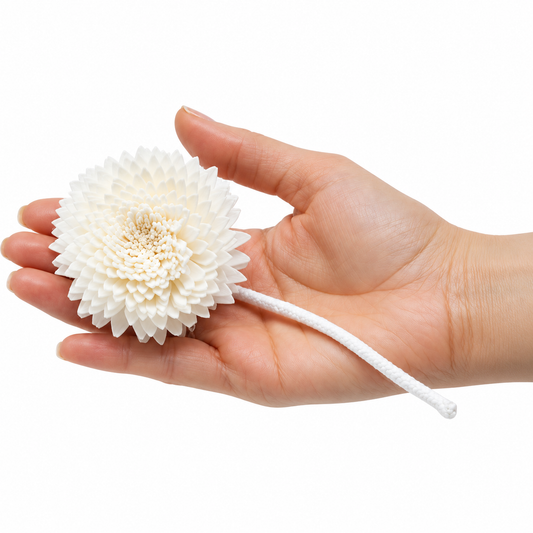 Carnation Diffuser Flowers on Strings (Large) - Set of 4