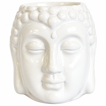 Buddha Oil Burner - White