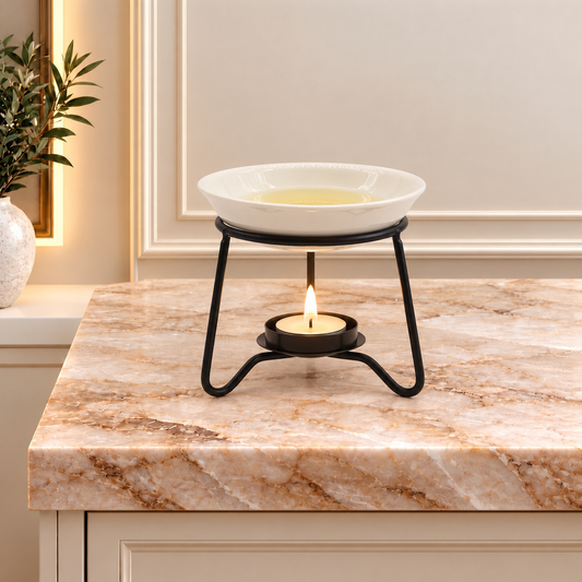 Ceramic & Metal Simple Stand