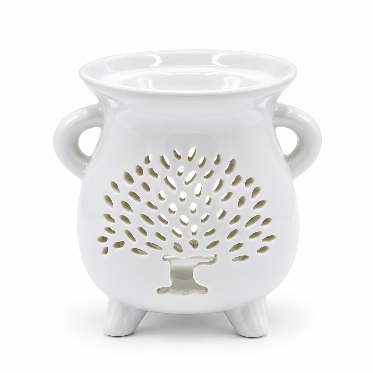 Caildren Oil Burner - Tree of Life - White