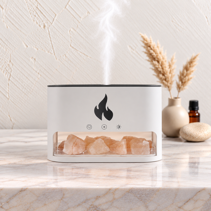 White Blaze Flame Effect Aroma Diffuser