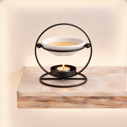Ceramic & Metal Round Stand