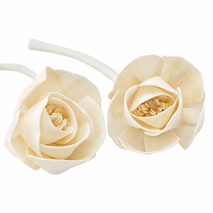 Rose Diffuser Flowers on Strings (Large) - Set of 4