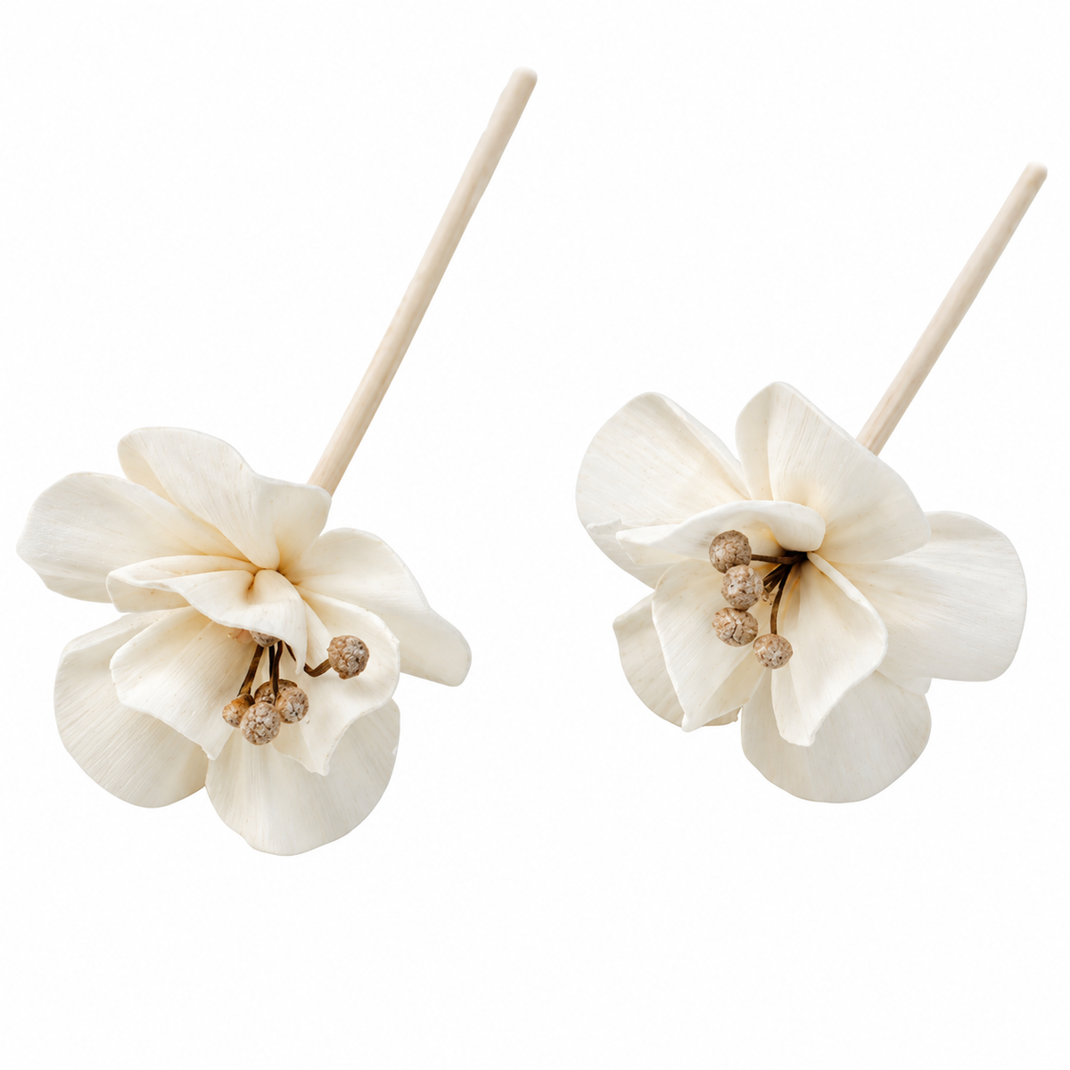 Lily Diffuser Flowers on Reeds - Set of 4