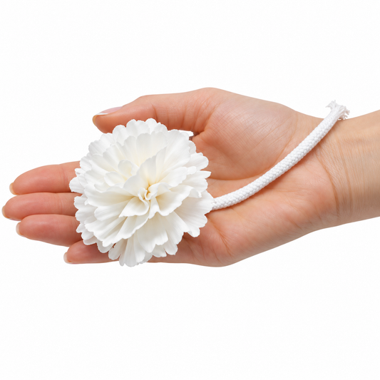 Carnation Diffuser Flowers on Strings (Medium) - Set of 4