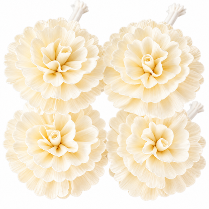 Carnation Diffuser Flowers on Strings (Medium) - Set of 4