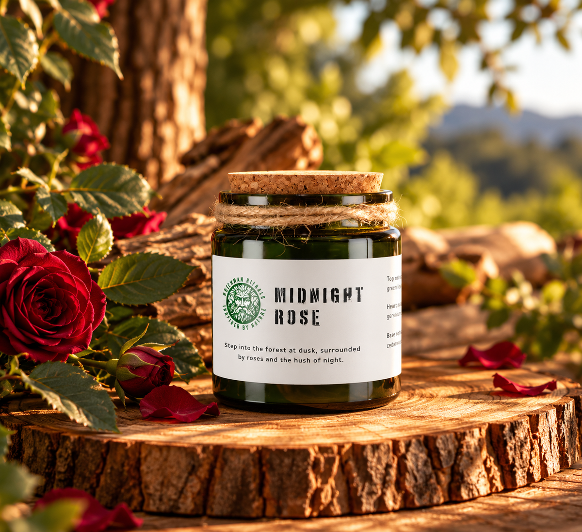 Midnight Rose Soy Candle