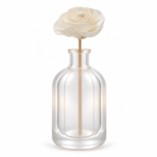 Rose Diffuser Flowers on Reeds - Set of 4