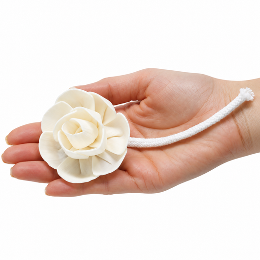 Lotus Diffuser Flowers on Strings - Set of 4
