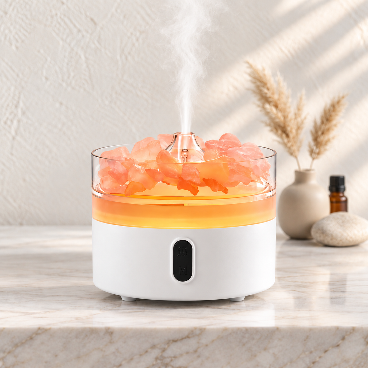 Himalayan Salt Flame Effect Aroma Diffuser