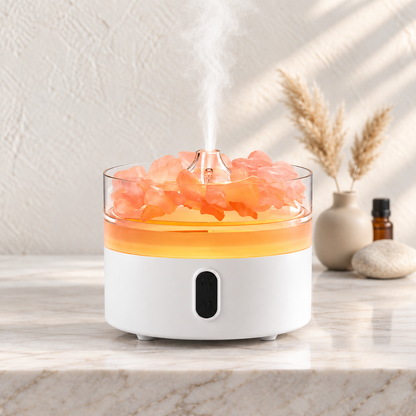 Himalayan Salt Flame Effect Aroma Diffuser