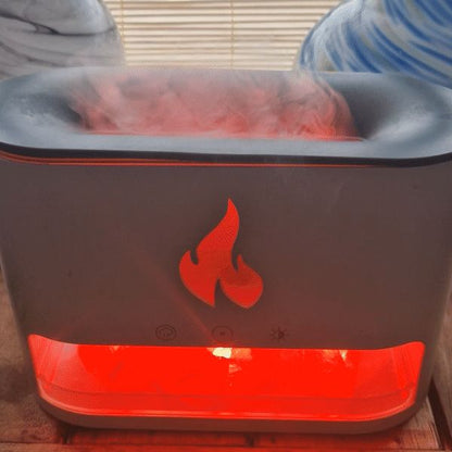 White Blaze Flame Effect Aroma Diffuser