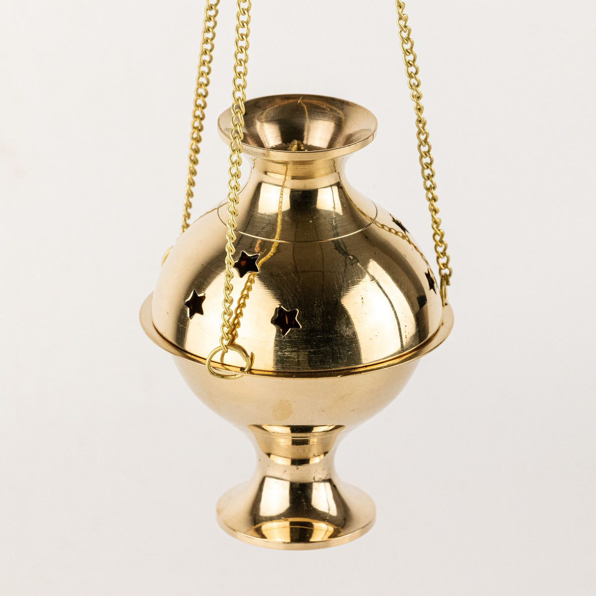 Hanging Brass Incense Burner