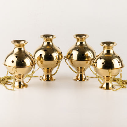 Hanging Brass Incense Burner