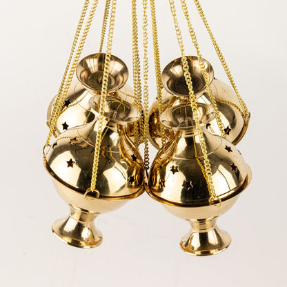 Hanging Brass Incense Burner
