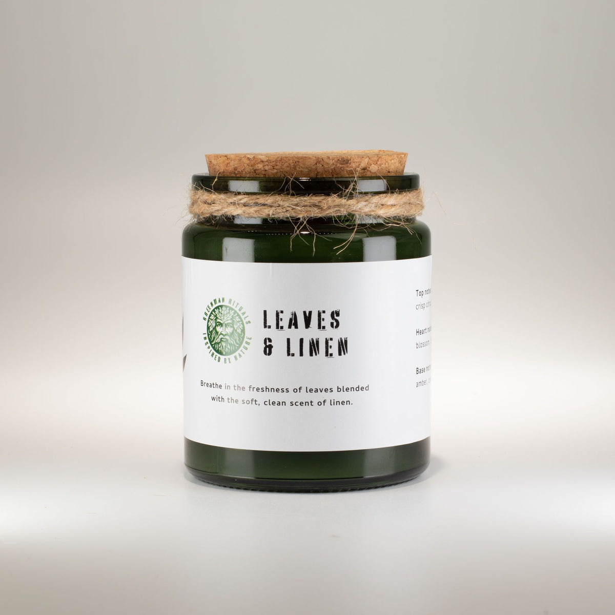 Leaves & Linen Soy Candle