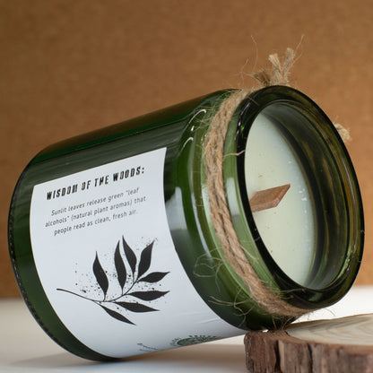 Leaves & Linen Soy Candle