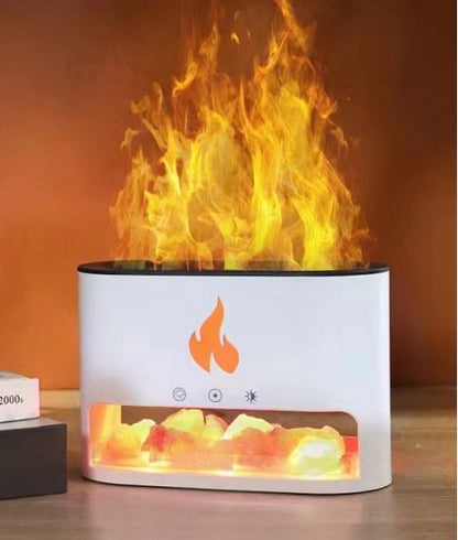 White Blaze Flame Effect Aroma Diffuser