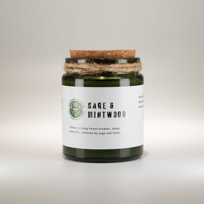 Sage & Mintwood Soy Candle