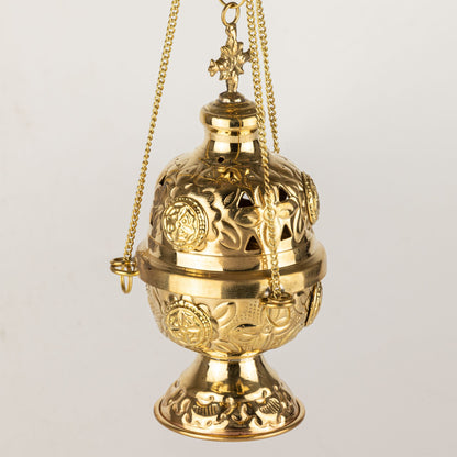 Hanging Brass Incense Burner