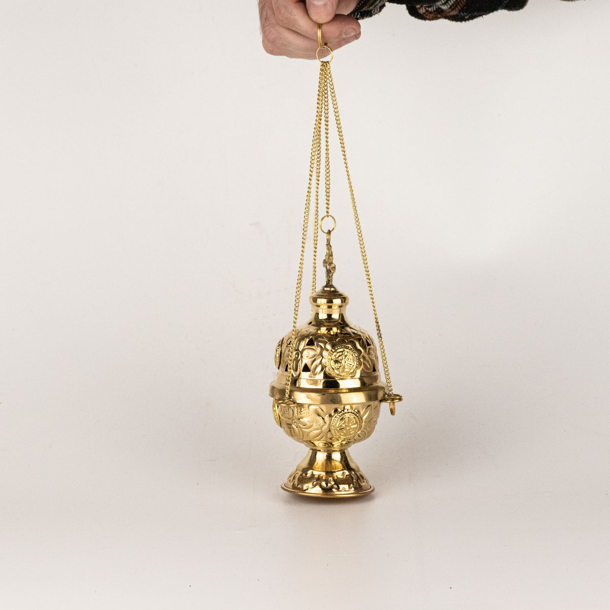 Hanging Brass Incense Burner