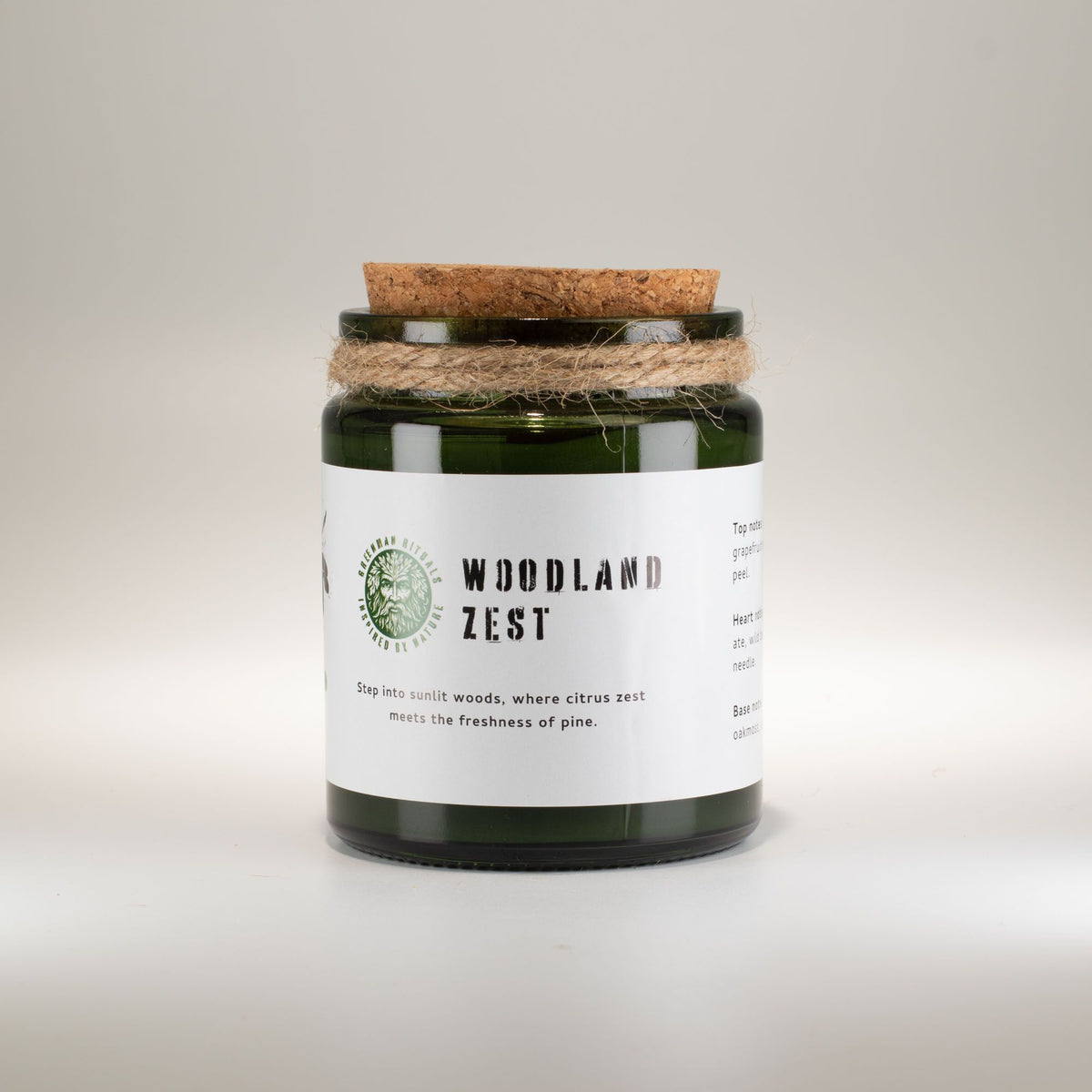 Woodland Zest Soy Candle