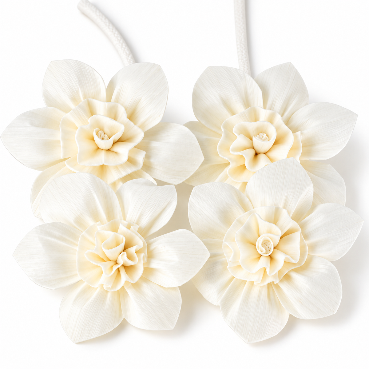 Lily Diffuser Flowers on Strings (Large) - Set of 4